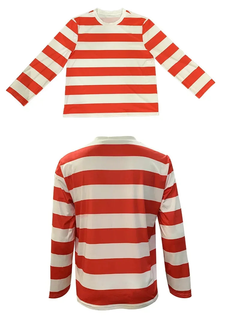 McDonald Cosplay Costume Ronald Masquerade Party Sutra Clown Character Adult Halloween Party Funny Costume Stage Clothes Wig