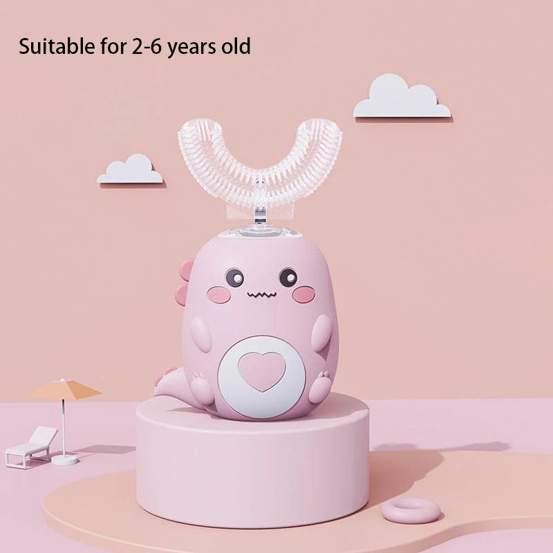 Children Automatic U-shaped Electric Toothbrush - Rechargable