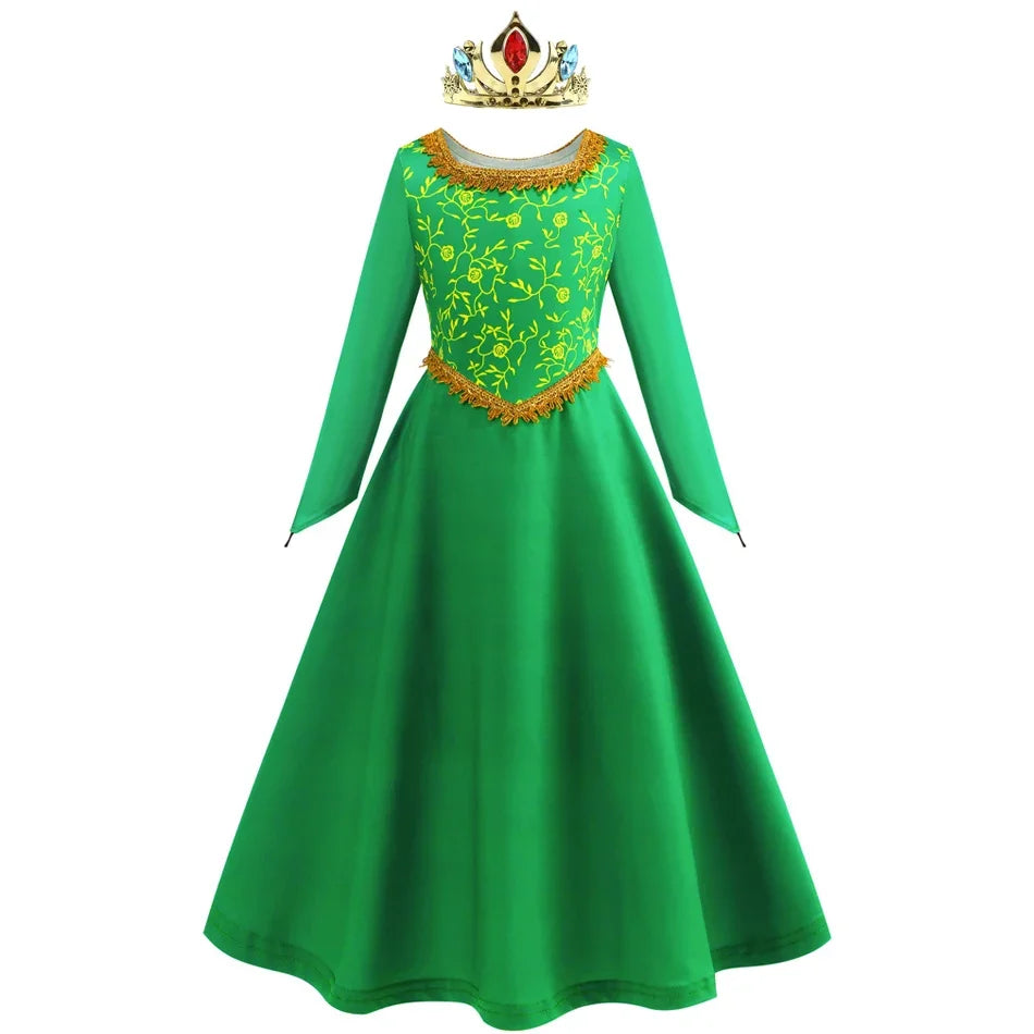 Disney Princess Costume Birthday Party Dress Kids