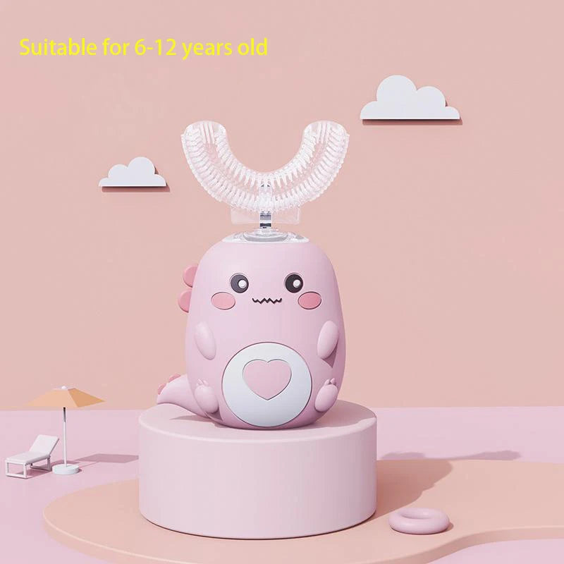 Children Automatic U-shaped Electric Toothbrush - Rechargable