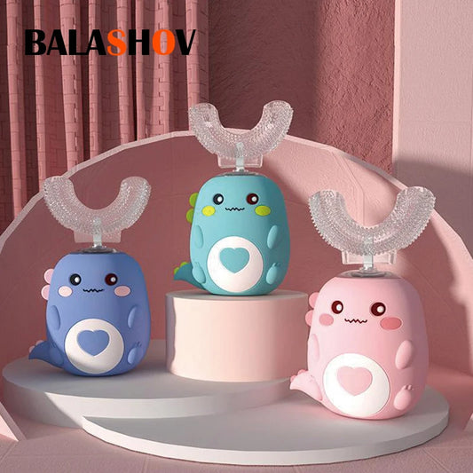 Children Automatic U-shaped Electric Toothbrush - Rechargable