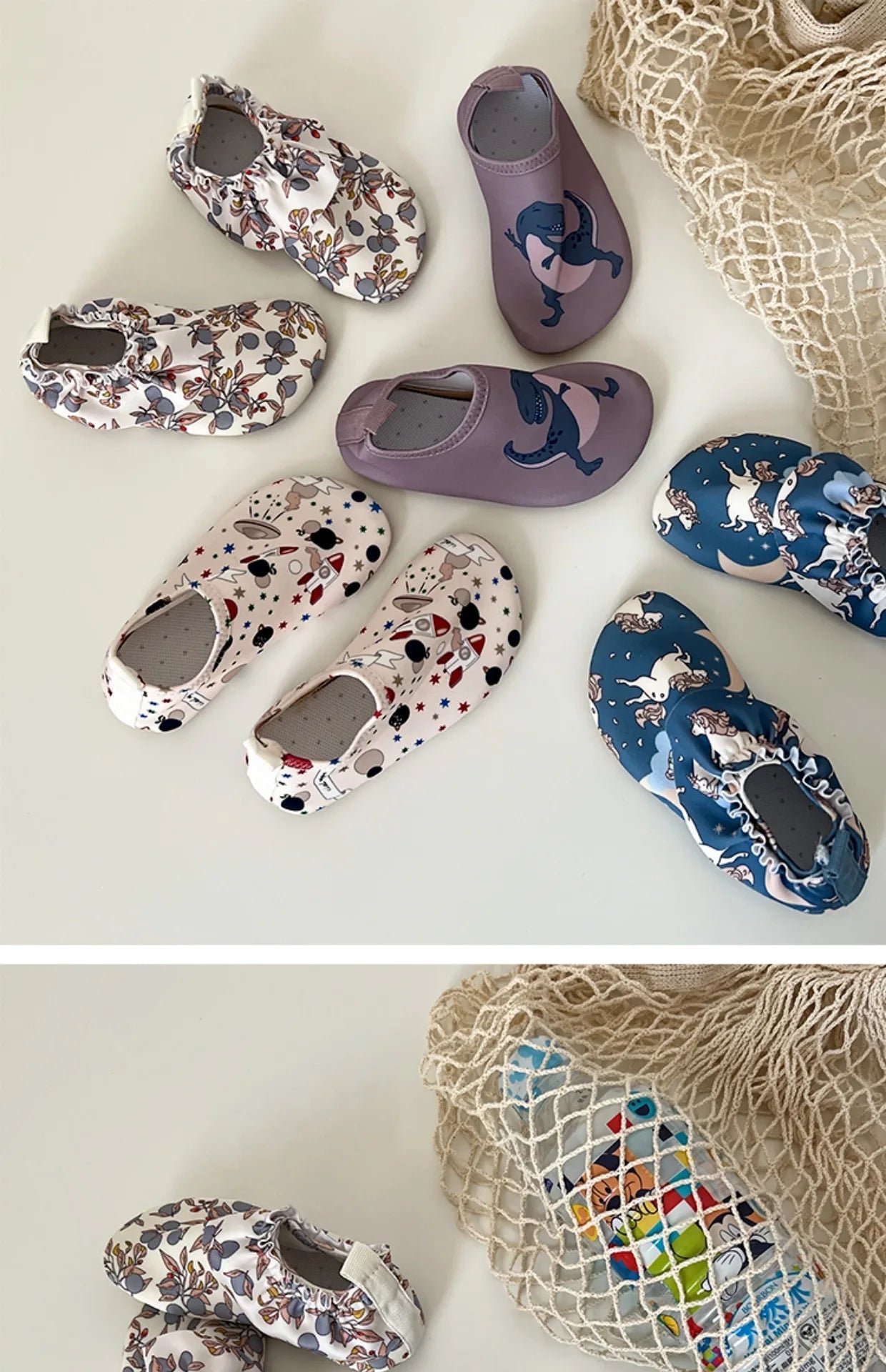 Aesthetic Kids & Baby Swim Shoes