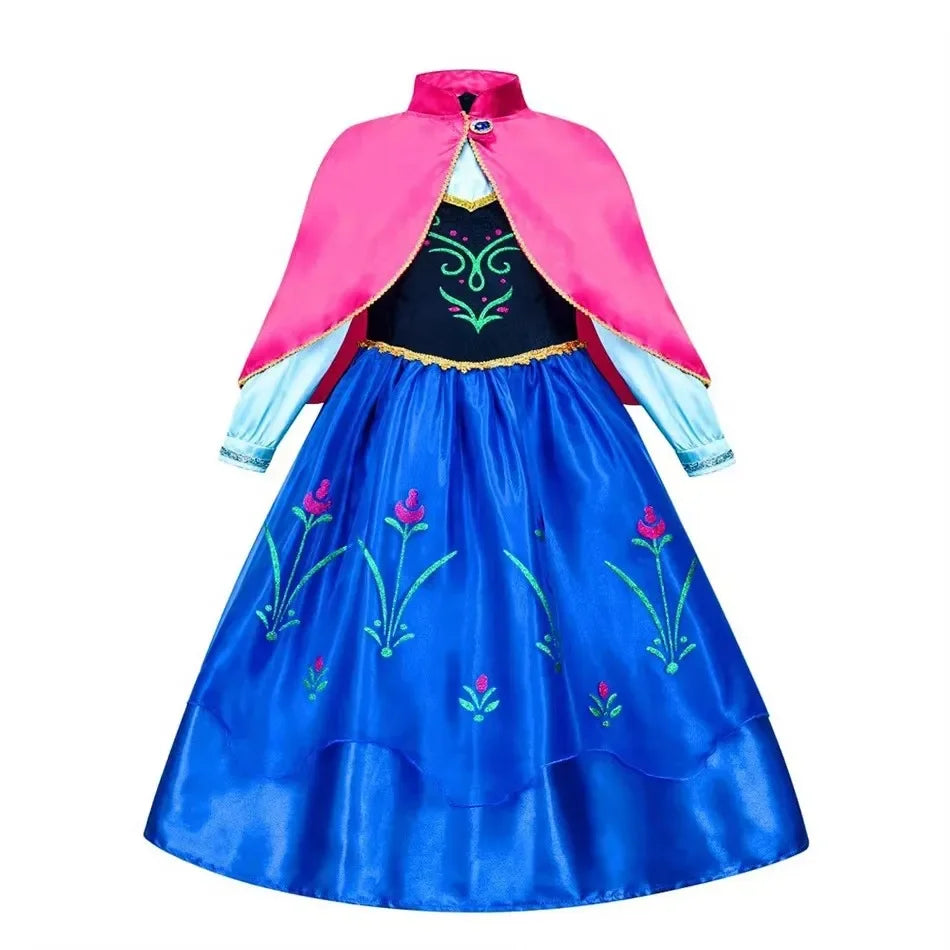 Disney Princess Costume Birthday Party Dress Kids