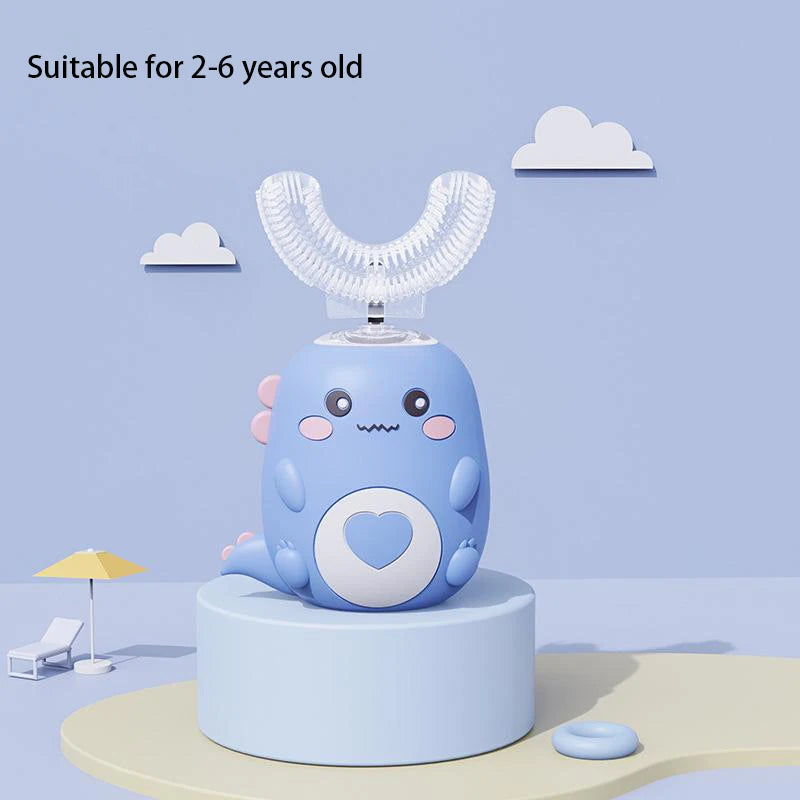 Children Automatic U-shaped Electric Toothbrush - Rechargable