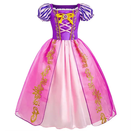 Disney Princess Costume Birthday Party Dress Kids