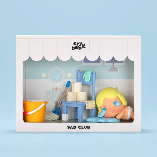POP MART CRYBABY Sad Club Series Scene Sets by Molly Blind Box